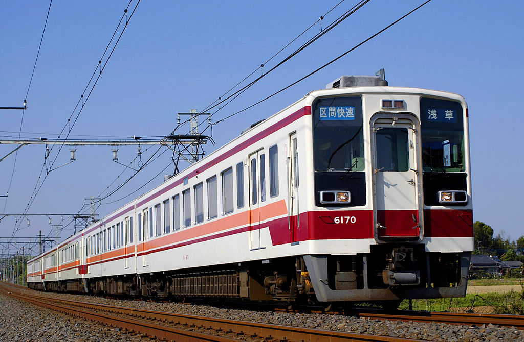 東武6050系（Photo by：Sui-setz / Wikimedia Commons / パブリックドメイン ）※画像の車両は商品と仕様が異なる場合があります