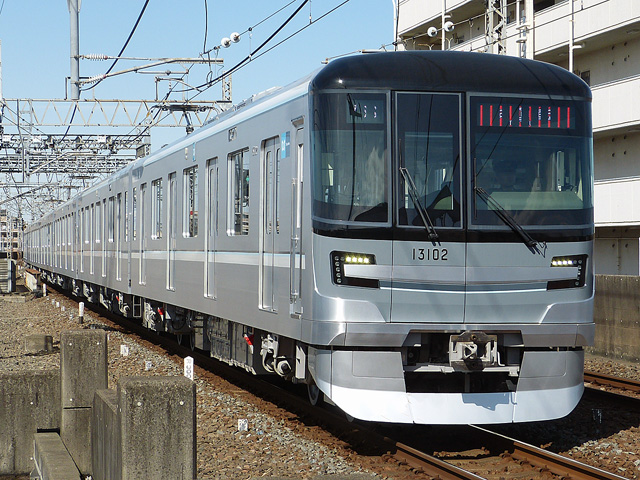 グリーンマックス】東京メトロ 日比谷線 13000系（第5編成）2018年7月