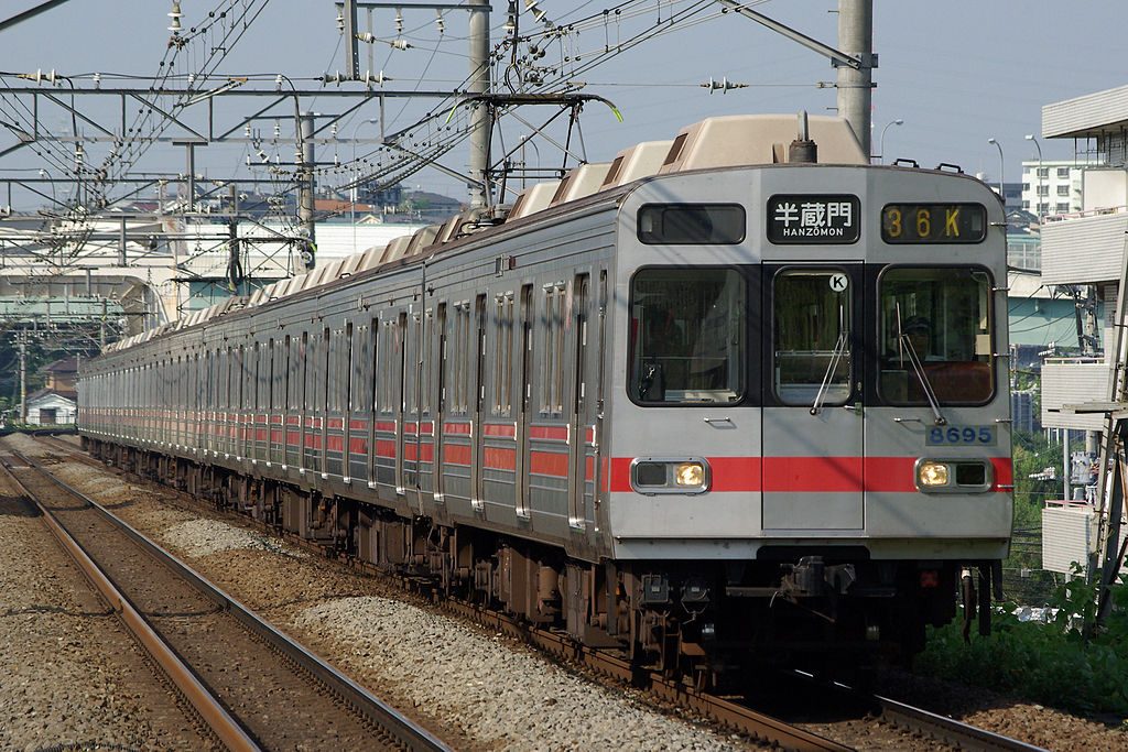 グリーンマックス】東急電鉄8590系 田園都市線（スカート付）2020年9月 