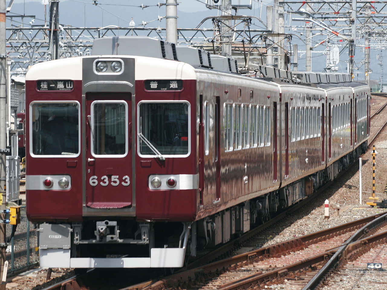京都模型製阪急電鉄6300系HOゲージ