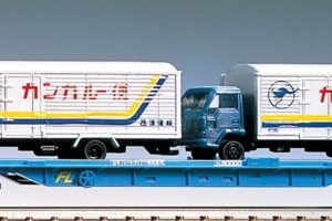 TOMIX トミックス 私有貨車 クム80000形（4tトラック2台付）