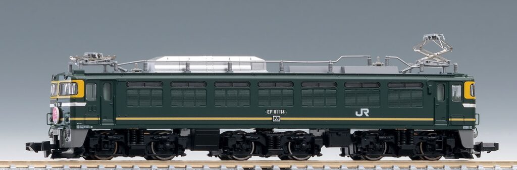 TOMIX トミックス 7122 JR EF81形電気機関車(トワイライト色)