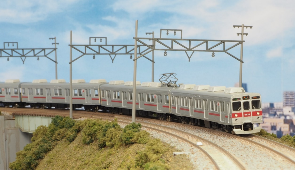 グリーンマックス】東急電鉄8500系（赤帯・黄色テープ）2019年9月発売