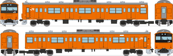 201系中央線　鉄道コレクション 鉄コレ 201系中央線H4編成 6両 | 鉄道模型店 Models IMON