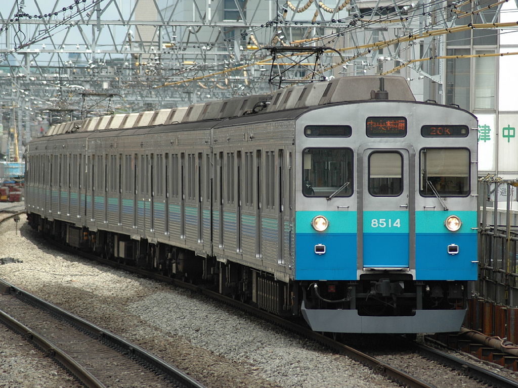 グリーンマックス】東急電鉄8500系（8614編成・黄色テープ）2019年9月