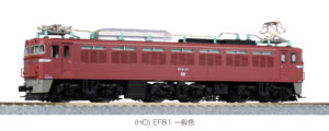 【KATO】(HO)EF81形（一般色）再生産