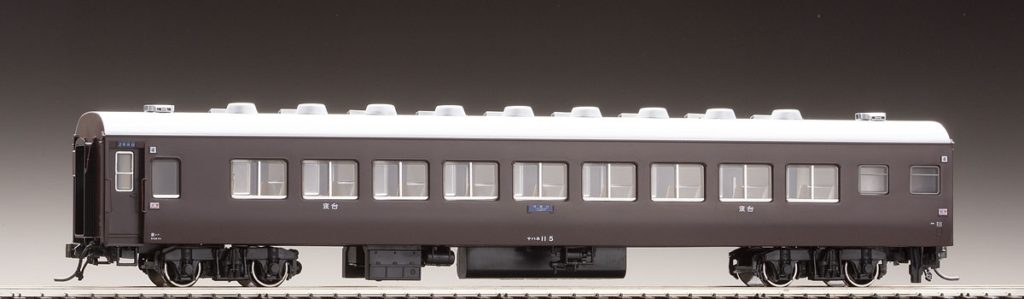 HOゲージ スハネ16 軽量寝台客車 - 鉄道模型