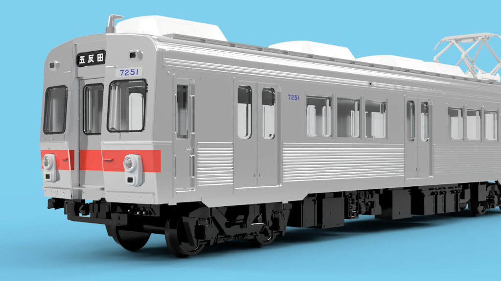 天賞堂】(HO)T-Evolution 東急電鉄7200系 2020年12月以降発売 | モケイテツ