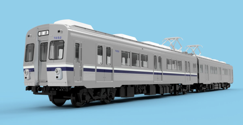 天賞堂 T-Evolution 東急7200系 J-TREC7200系入換車タイプ