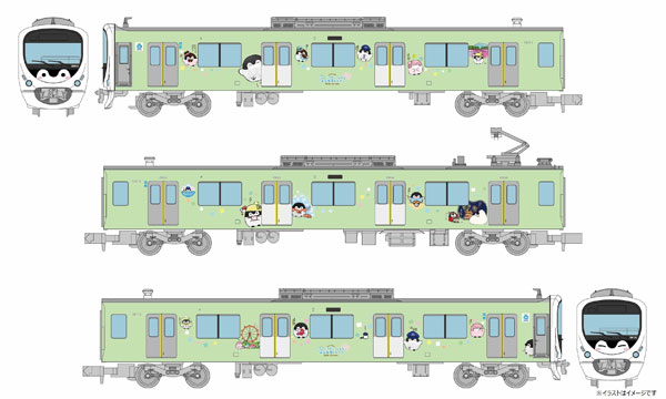鉄コレ】西武鉄道30000系 コウペンちゃんはなまるトレイン 2020年11月