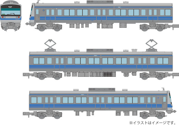 鉄道コレクション伊豆箱根鉄道7000系(7501編成)3両セット