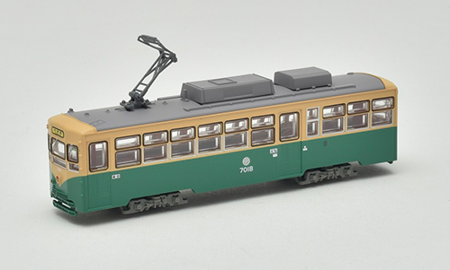 鉄道コレクション 富山地方鉄道軌道線デ７０００形７０１８号車（旧塗装）