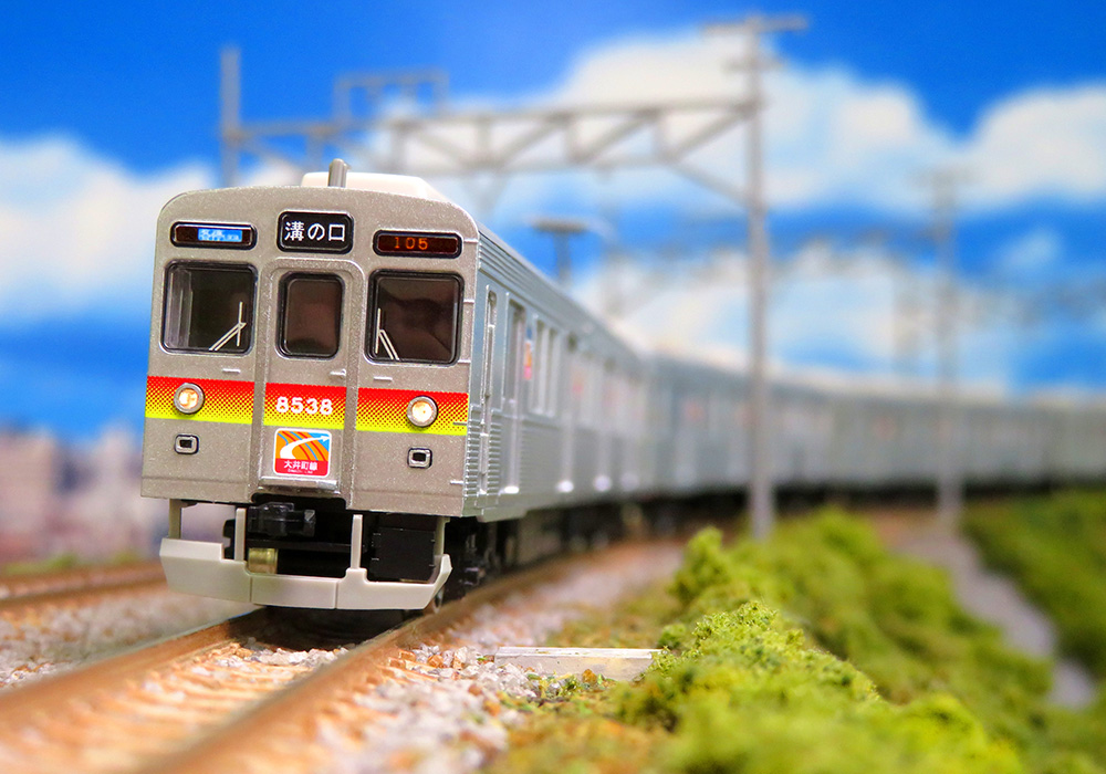 グリーンマックス】東急電鉄8500系（大井町線・黄色テープ付き）2021年 