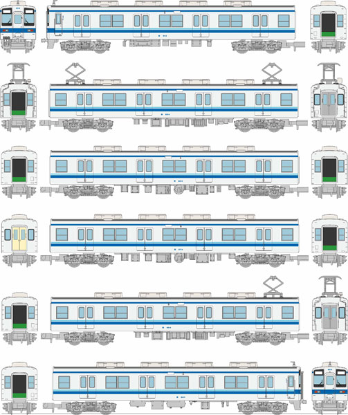 鉄コレ】東武鉄道8000系 更新車（8114編成・8501編成）2021年1月発売 