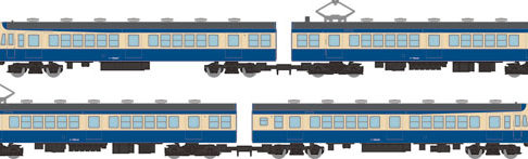 鉄道コレクション 国鉄70系福塩線4両セット