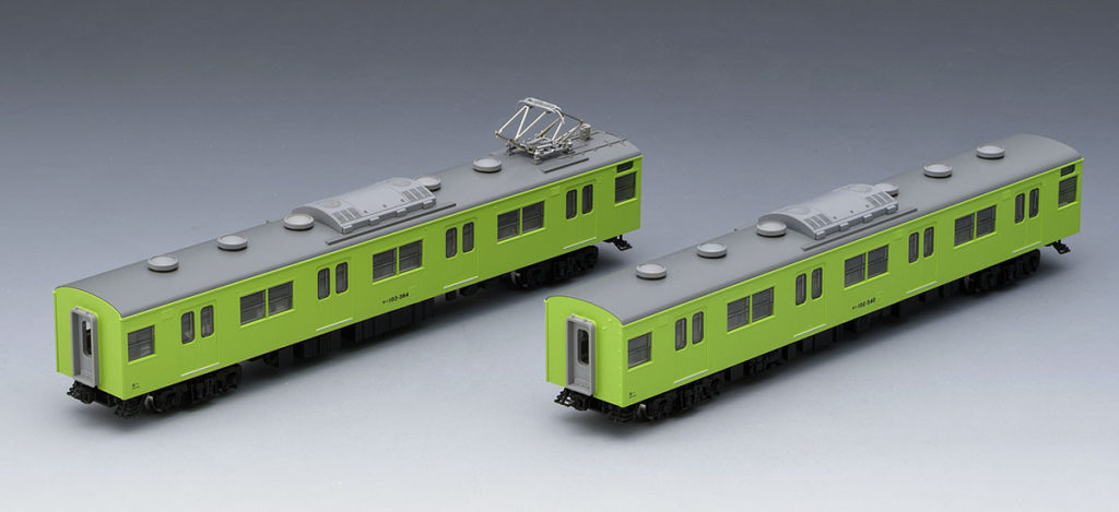 TOMIX トミックス 98423 JR 103系通勤電車(JR西日本仕様・黒サッシ・ウグイス)増結セット