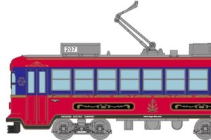 鉄道コレクション 長崎電気軌道２００形 ２０７号車 「シティクルーズあかり」