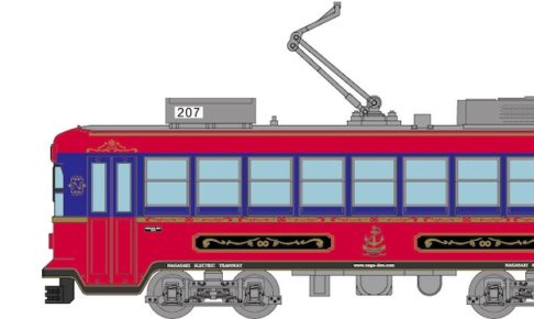 鉄道コレクション 長崎電気軌道２００形 ２０７号車 「シティクルーズあかり」