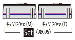 TOMIX トミックス 98095 JR キハ120-300形ディーゼルカー(福塩線)セット