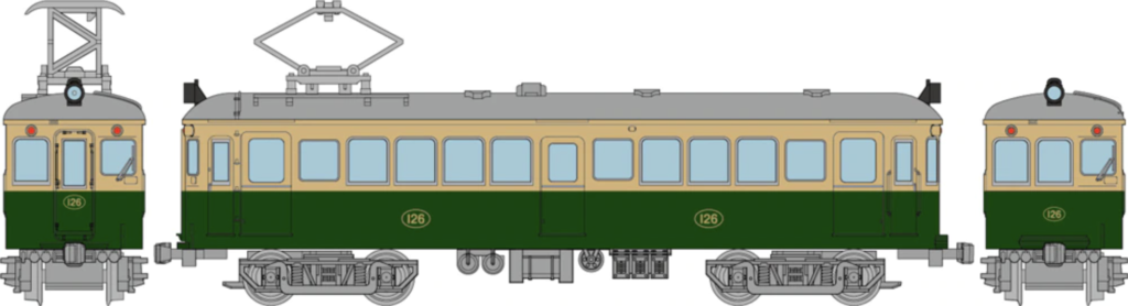 鉄道コレクション 叡山電車デナ21型B（126号車）