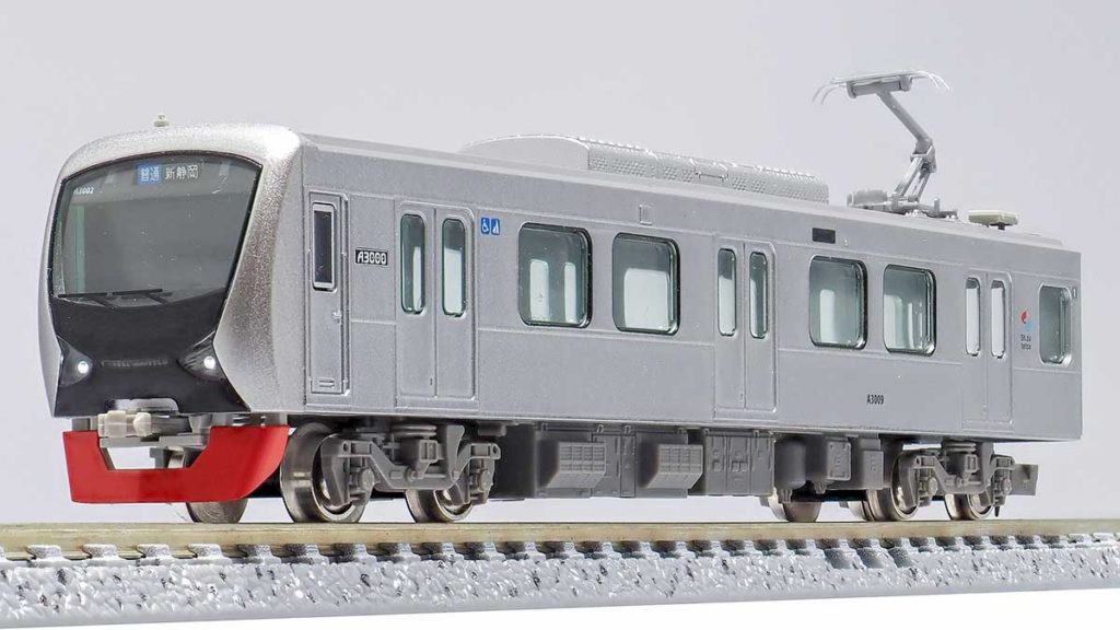 GREENMAX 31504 静岡鉄道A3000形（A3009編成）2両編成セット（動力付き）