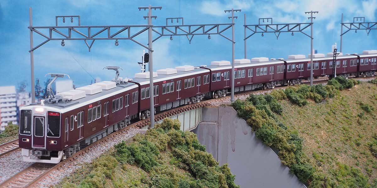 グリーンマックス 阪急 8300系 京都線 3次車 鉄道模型 Nゲージ-