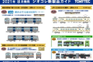 【鉄道コレクション 鉄コレ】2021年8月発売予定 新製品ポスター