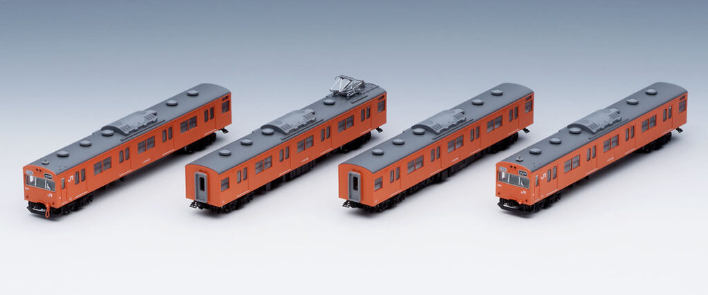 TOMIX トミックス 98455 JR 103系通勤電車(JR西日本仕様・黒サッシ・オレンジ)基本セット