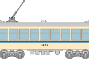 鉄道コレクション 横浜市電1150形 1156号車（青帯）B
