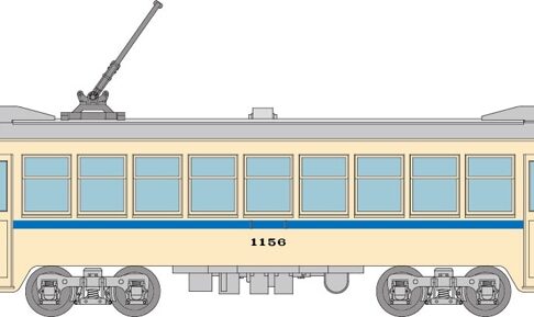 鉄道コレクション 横浜市電1150形 1156号車（青帯）B