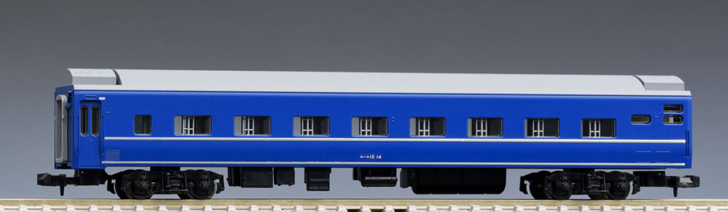 TOMIX トミックス 9536 JR客車 オハネ15-0形(JR西日本仕様・銀帯・Hゴム黒色)