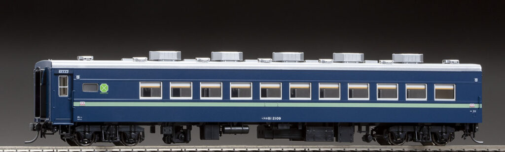 TOMIX トミックス HO-9074 国鉄 スロ81系お座敷客車(緑帯)セット