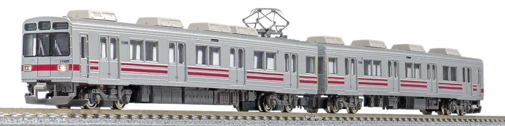 GREENMAX グリーンマックス gm-30985 富山地方鉄道17480形（前面赤帯・第3編成）2両編成セット