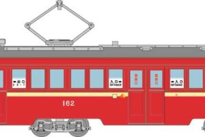 鉄道コレクション 阪堺電車モ１６１形 １６２号車（筑鉄赤電カラー）