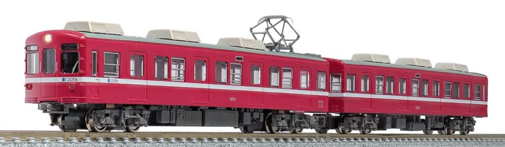 GREENMAX グリーンマックス gm-50701 高松琴平電気鉄道1200形（情熱の赤い電車）2両編成セット（動力付き）