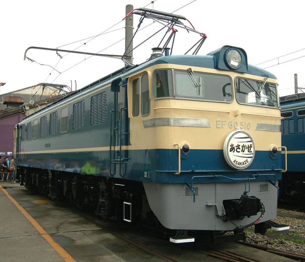 EF60形500番台（Photo by： Rsa / Wikimedia  Commons / CC-BY-SA-3.0-migrated）※画像の車両は商品とは仕様が異なる場合があります