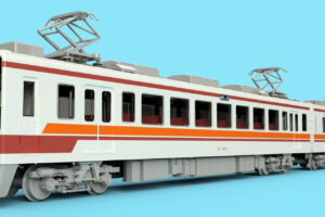 天賞堂 65015 東武鉄道6050系 標準色 パンタグラフ2基編成