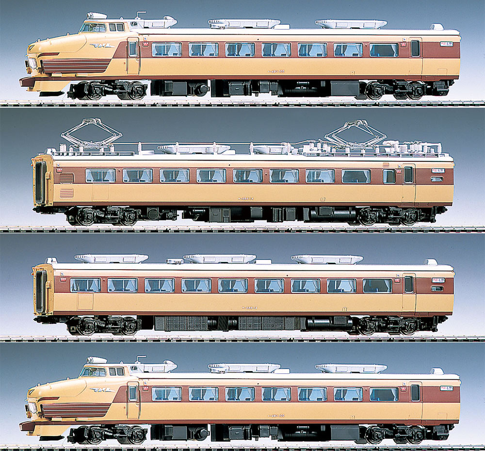 TOMIX HO-9077 国鉄 485系特急電車(初期型・クハ481-100)基本セット