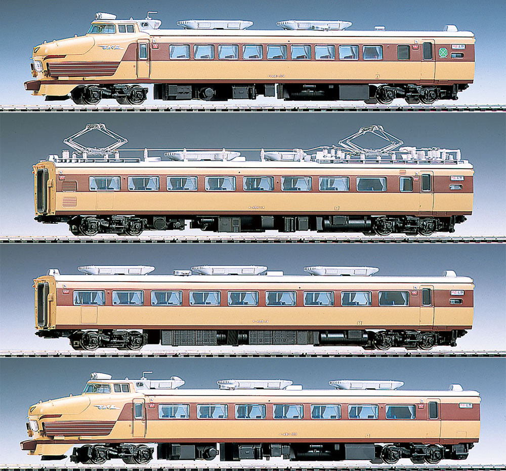 TOMIX HO-9078 国鉄 485系特急電車(初期型・クロ481-100)基本セット