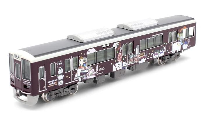 阪急電車鉄道模型阪急1300系(コウペンちゃん号・京都線)8両セット 