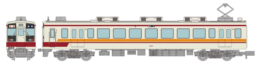 鉄道コレクション 東武鉄道6050系登場時 2両セット