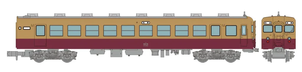 鉄道コレクション 東武鉄道6000系 2両セット