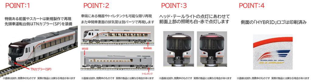 TOMIX トミックス 98458 JR HC85系ハイブリッド車(試験走行車)セット