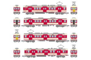 鉄道コレクション　神戸電鉄1000系（1074＋1153編成）4両セット