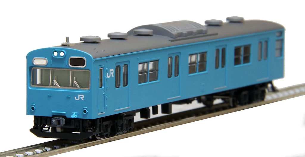 TOMIX トミックス 98495 JR 103系通勤電車（JR西日本仕様・黒サッシ・スカイブルー）基本セット（4両）
