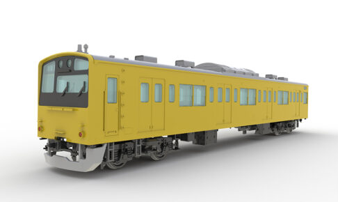 PLUM (HO)1/80スケールプラスチックキット 201系直流電車（中央•総武緩行線）クハ201･クハ200キット