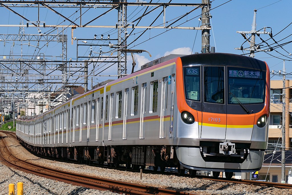 東京メトロ17000系（Photo by：MaedaAkihiko / Wikimedia Commons / CC-BY-SA-4.0）※画像の車両は商品とは仕様が異なることがあります