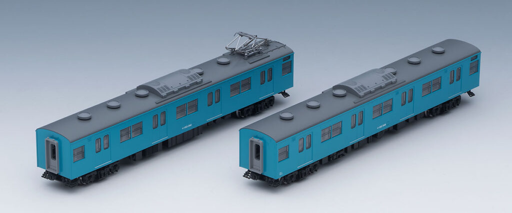 TOMIX トミックス 98496 JR 103系通勤電車(JR西日本仕様・黒サッシ・スカイブルー)増結セット