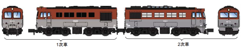 マイクロエース】DD50形（3,4号機•標準色•米原機関区）2023年2月発売 