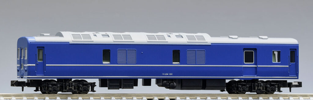 TOMIX トミックス 9538 国鉄客車 カニ24-100形(銀帯)(T)